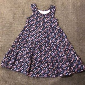 Gently Worn Hannah Andersson Girls Twirl Dress 90